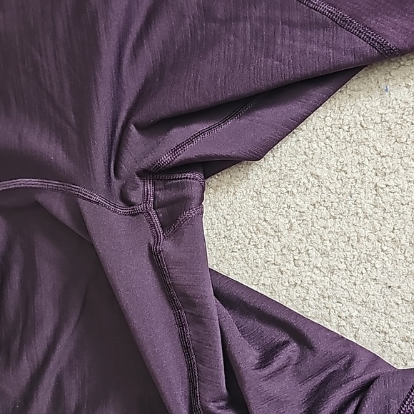 Nike Pro Women's Purple leggings with foot stirrups - Picture 6 of 10